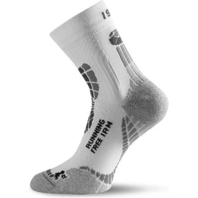 Lasting IRM 009 bežecké ponožky bílá