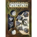 Sada kovových kostek Steampunk