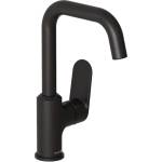 Kludi X1 - Смесител за умивалник с въртящ се излив, матово черно 320283975 (320283975)