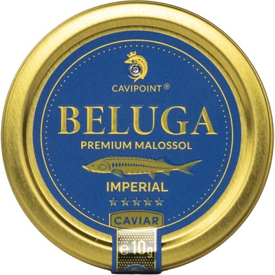 Pravý jeseterový kaviár Beluga Imperial 10 g