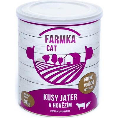 Sokol Falco FARMKA CAT s pečeňou 800 g