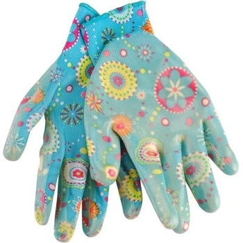 Extol Premium rukavice nylonové polomáčené v nitrilu zahradní 8856671