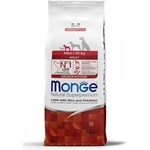 Monge Natural Superpremium Mini Adult Monoprotein Lamb with Rice and Potatoes - Пълноценна суха храна за кучета в зряла възраст от дребните породи с агнешко, ориз и картофи - 7, 5 кг, Италия - 1556