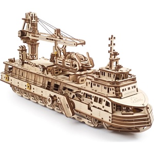 UGears Механичен 3D модел UGears Research Vessel