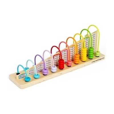 Bigjigs Toys Сметало за броене - Дъга - BIGJIGS (36010)