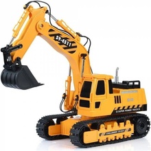 Jamara EXCAVATOR pásový bager funkčné lopata otočná veža zvukový modul LED RTR 1:20