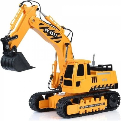 Jamara EXCAVATOR pásový bager funkčné lopata otočná veža zvukový modul LED RTR 1:20