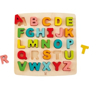 Hape Дървен пъзел Hape - Азбука, главни букви (H1551) - ozone
