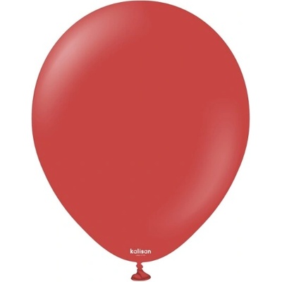Kalisan Balloons Balonky tmavě červené, Standard Deep Red 30 cm 12"
