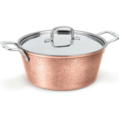 Pro-Tech shop Kastról s mramorovým povrchom a nerezovou pokrievkou Hammered Copper 28cm 55718