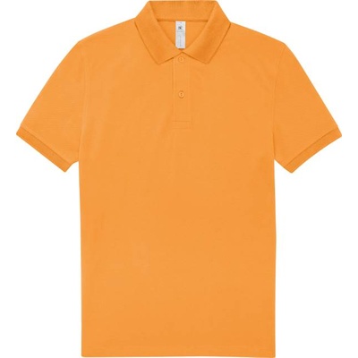 B&C Collection B&C MY POLO 210 / Мъжка поло тениска с къс ръкав от плътен памук - прасковено L (01U426zm803)