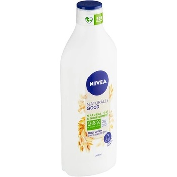 Nivea Naturally Good telové mlieko s ovsom 350 ml