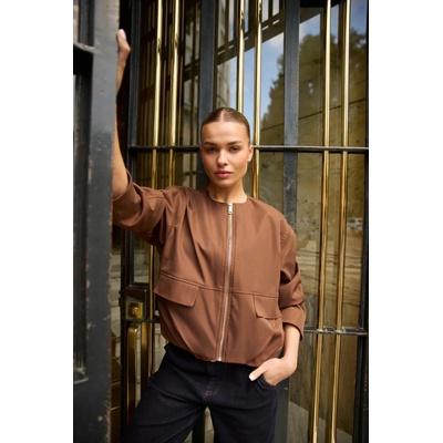 Moodo Къса жилетка кафява Moodo Moodo | Kafyav | ЖЕНИ | S