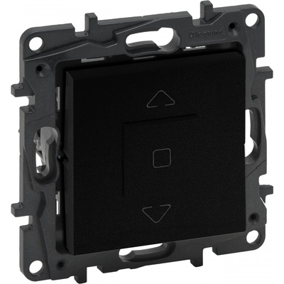 LEGRAND Spínač NILOÉ STEP 863544 žaluz. černá 863544