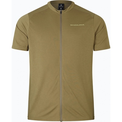 Endura Мъжко колоездачно трико Endura Loop Zipped tweed green