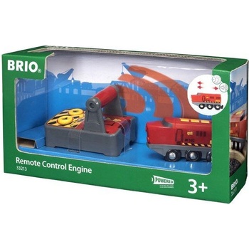 BRIO 33213 Lokomotiva na dálkové ovládání elektrická mašinka k vláčkodráhám