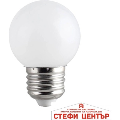 VIVALUX CL G45 1W E27 White 6400K COLORS LED (VIV003542)
