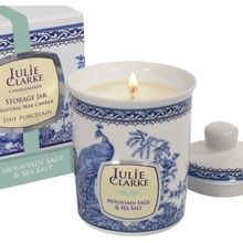 Julie Clarke Candlemaker Blue Peacock Šalvěj horská a Mořská sůl 150 g