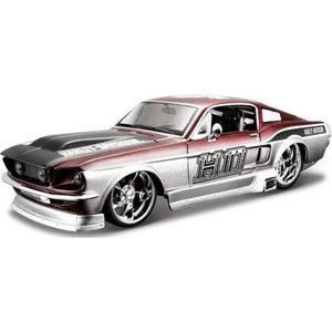 Maisto - Harley-Davidson Custom, 1967 Ford Mustang GT, 1: 24 (32160-32168)