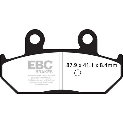 EBC Brzdové destičky SFA412HH