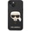 KARL LAGERFELD Калъф Karl Lagerfeld - MS Karl Head, iPhone 13/14, черен (3666339077990)