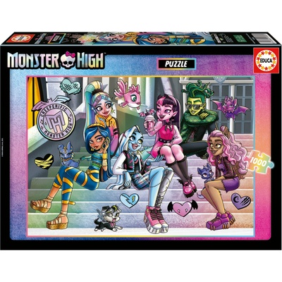 Educa Пъзел Educa от 1000 части - Monster High (EDU19703)