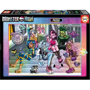 Educa Пъзел Educa от 1000 части - Monster High (EDU19703)