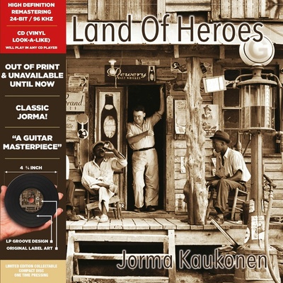 The land of heroes - Jorma Kaukonen CD