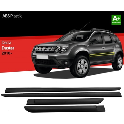 Plastové bočné ochranné lišty Dacia Duster 2010-2018