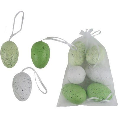 Dekoračné vajíčka, 6 ks X4773