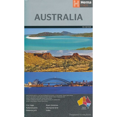 mapa Australia 1:4,5 mil. HEMA