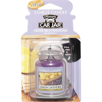 Yankee Candle Lemon Lavender gelová visačka