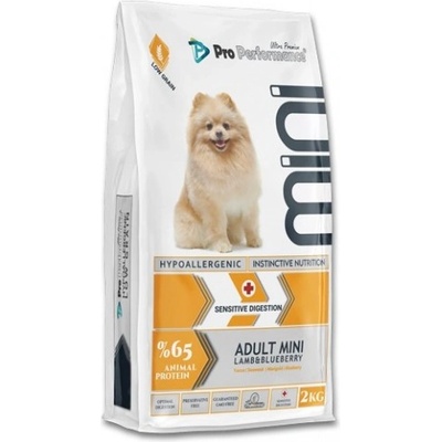 Pro Performance Dog Mini Adult Lamb Blueberry - храна за израснали кучета от малките породи с агне и боровинки, 7 кг, Турция