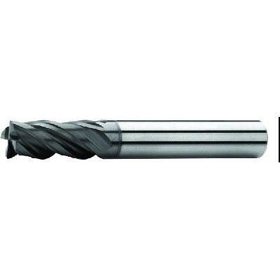 ZPS-FN Fréza válcová čelní 8x19x63, Z4,35°-38°, DIN 6527L, SK, AlTiN, N