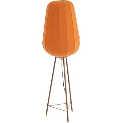 Light & Living Теракотена подова лампа с текстилен абажур (височина 133 cm) Bibury - Light & Living (1897994)