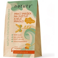 Natuty Prací prášek na světlé a bílé prádlo 1 kg