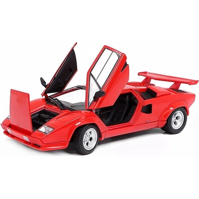 Welly Lamborghini Countach LP 5000 S červená 1:24
