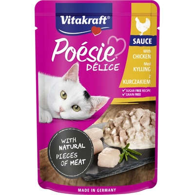 Vitakraft Cat Poésie Délice Junior Sauce kuřecí 85 g