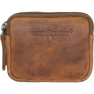 Kľúčenka Kožená vintage Greenburry 1688-25 hnedá