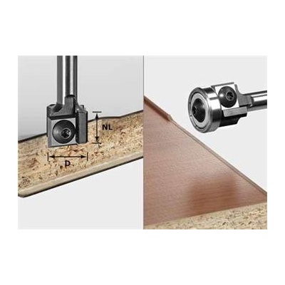 Festool S8 HW D19 12x12 KL OFK Lícovací fréza HW s výměnnými břity 499806