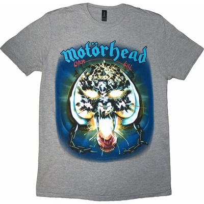 Motörhead tričko Overkill šedé