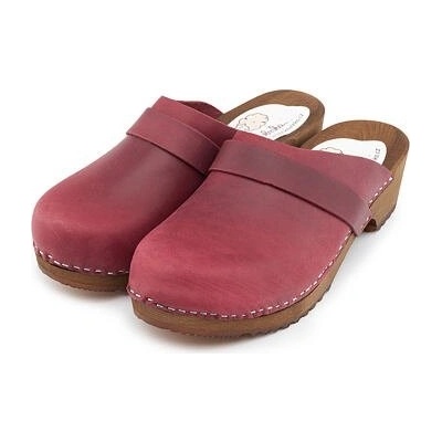 Vlnka dámske anatomické dreváky červená