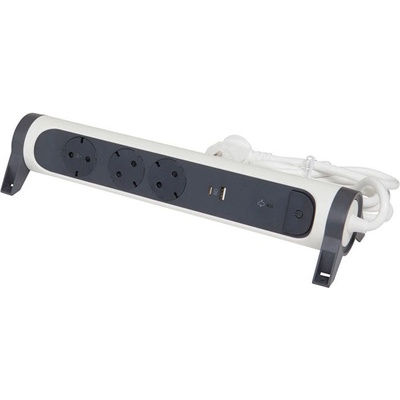 Legrand РАЗКЛОНИТЕЛ usb a+c ЗАЩИТА legrand 3 ГНЕЗДА / 1.5М ВЪРТЯЩ 694508 (3414971944381)
