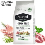 OWNAT grain free hypoallergenic pork monoprotein - храна за кучета, хипоалергенна формула БЕЗ зърнени култури, само със свинско месо - 14 кг, Испания - 115939
