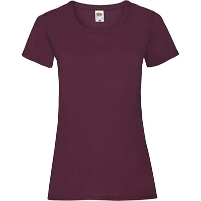 Fruit of the Loom Ladies Valueweight T fuchsiová