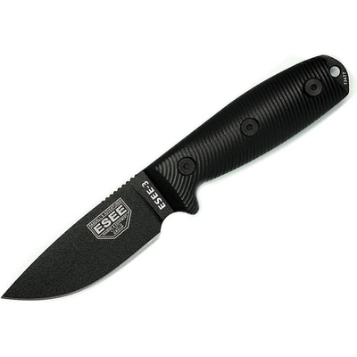 ESEE Knives Model 3 Blade 3D G10 survival knife 3PMB-001 sheath 3PMB-0