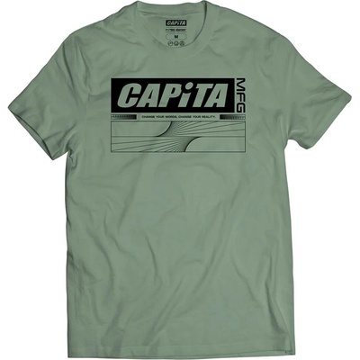 Capita tričko Reality Tee Sage