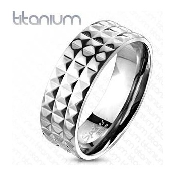 Šperky4U Pánský prsten Titan TIT0003