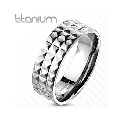 Šperky4U Pánský prsten Titan TIT0003