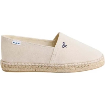 SILBON Clasica Minilogo espadrilles - Beige (Cream)